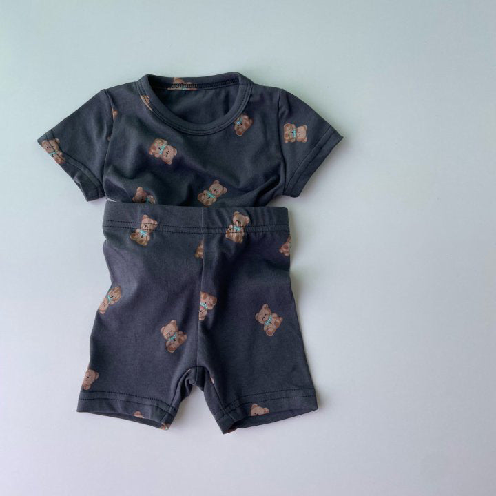 【BABY】BEAR Short setup Bodysuit CawaKomostore