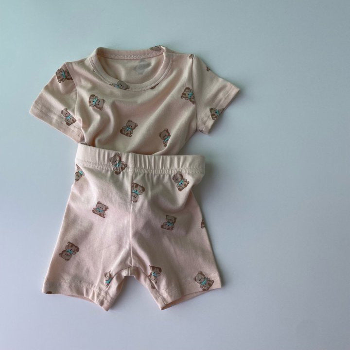 【BABY】BEAR Short setup Bodysuit CawaKomostore