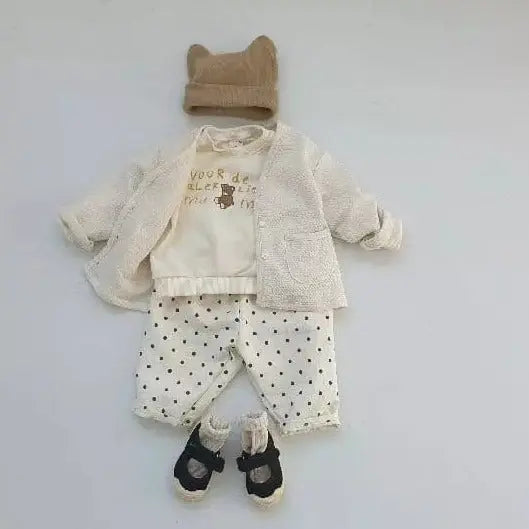 【BABY】デニム＆水玉柄ボトムス CawaKomostore