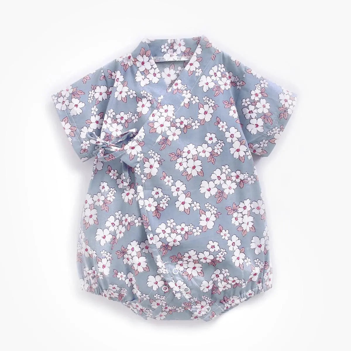 【BABY】花柄甚平ロンパース CawaKomostore