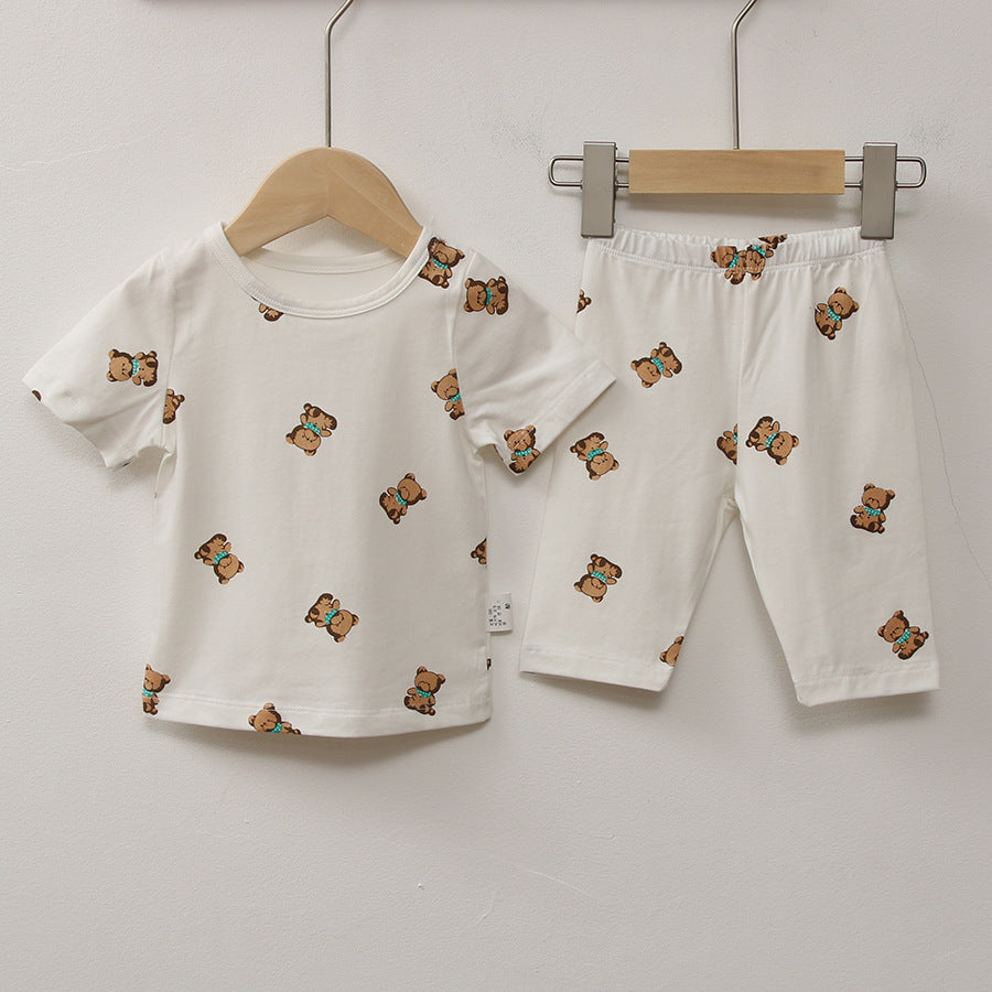 【BABY】BEAR Short setup Bodysuit CawaKomostore