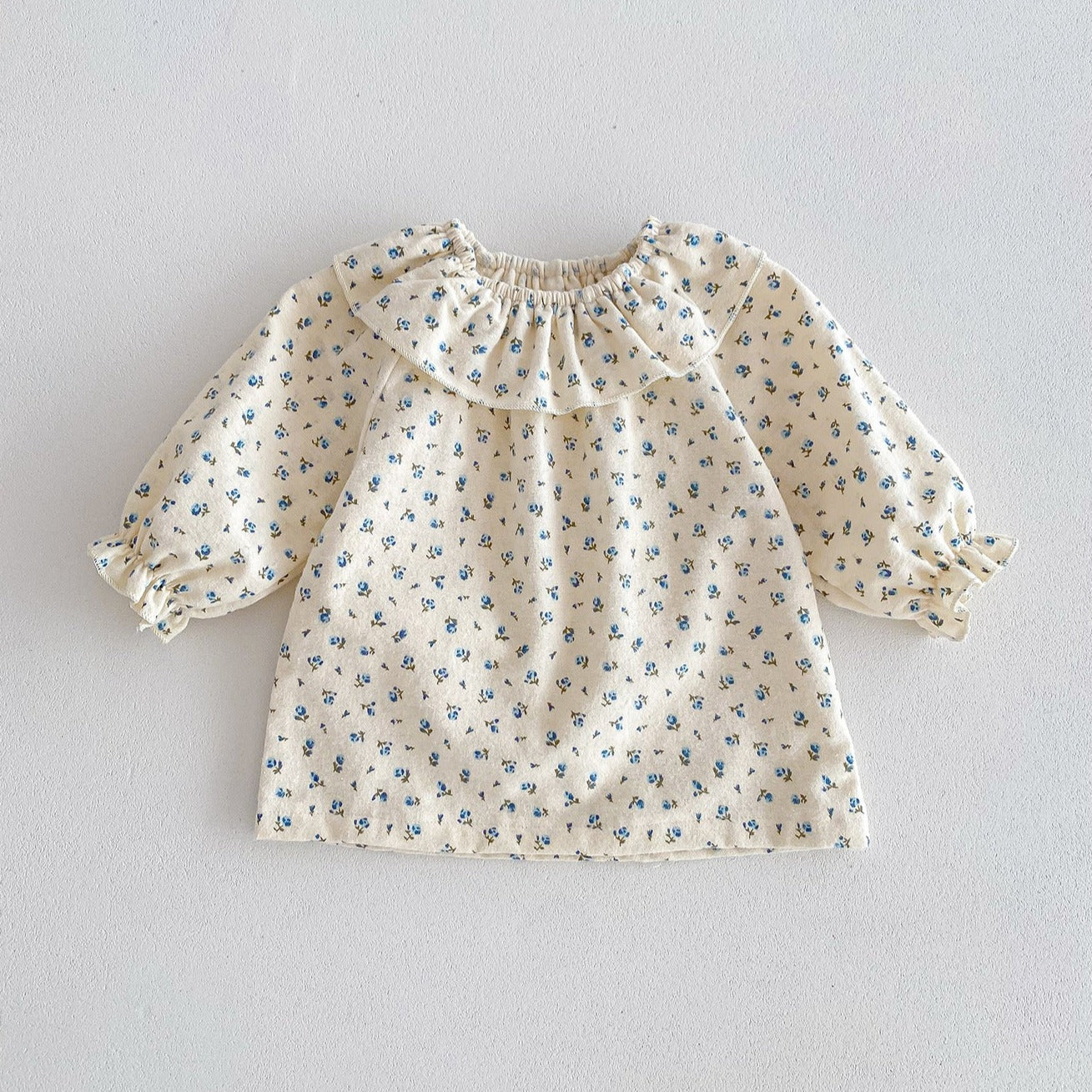 【BABY】小花柄フリルカラーワンピース CawaKomostore