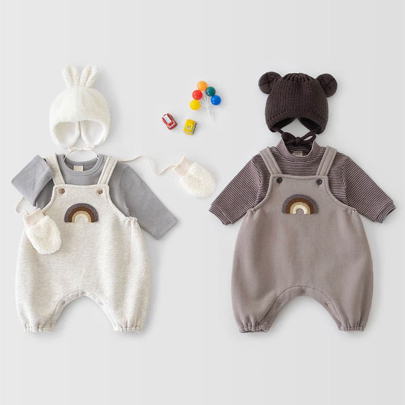 【BABY】虹シリーズオーバーオール CawaKomostore