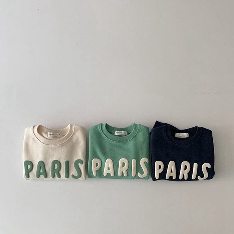 【BABY】PARISロゴスウェット