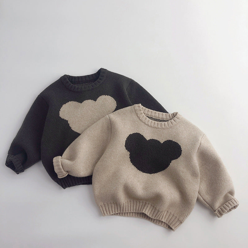 【GIRL・BOY】くまニットセーター CawaKomostore