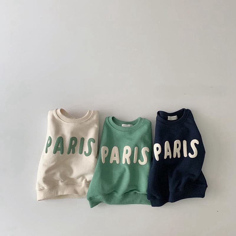 【BABY】PARISロゴスウェット