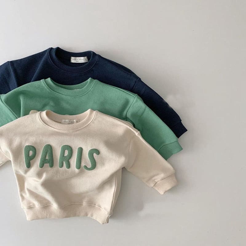 【BABY】PARISロゴスウェット