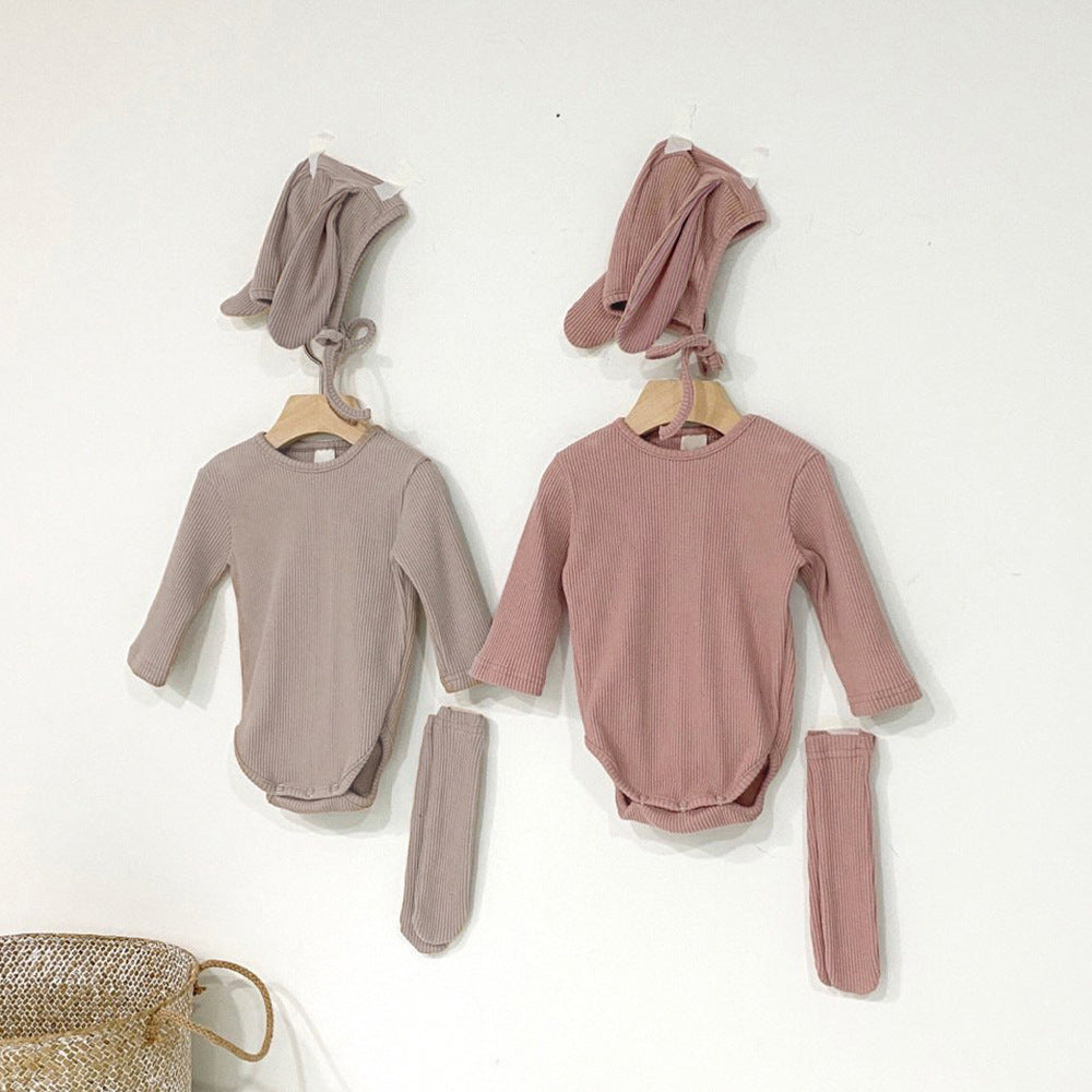 【BABY】うさぎニット3点セット CawaKomostore