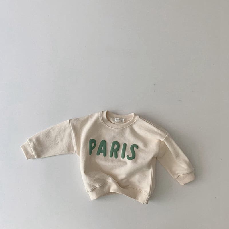 【BABY】PARISロゴスウェット