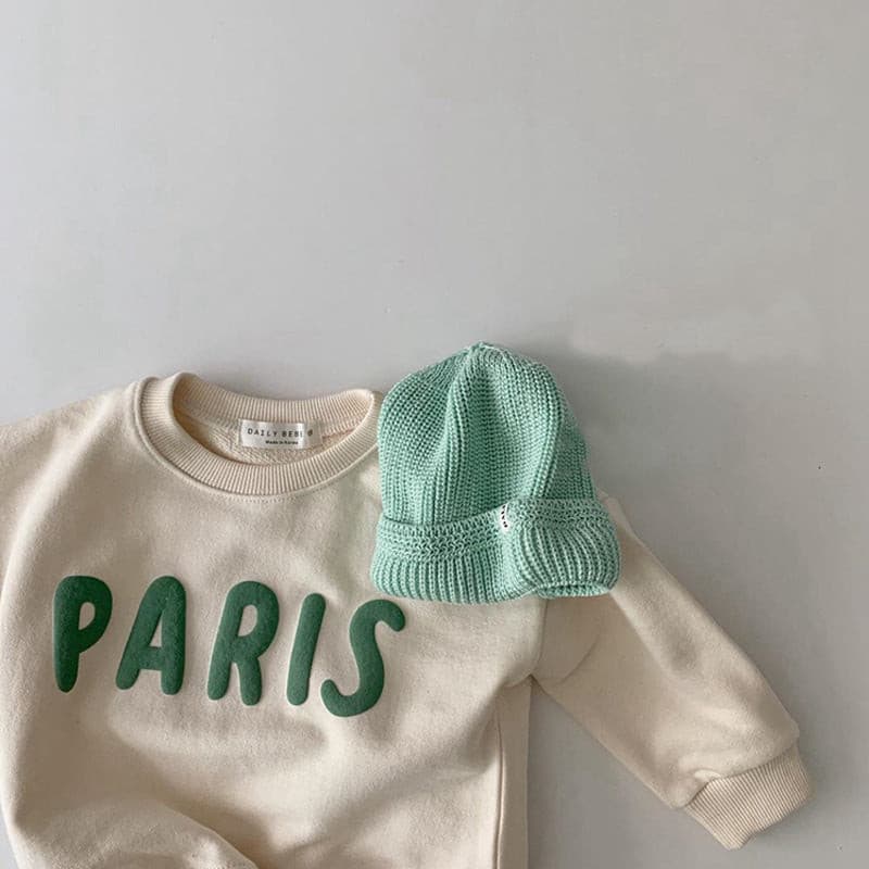 【BABY】PARISロゴスウェット