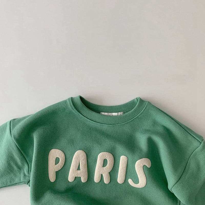 【BABY】PARISロゴスウェット