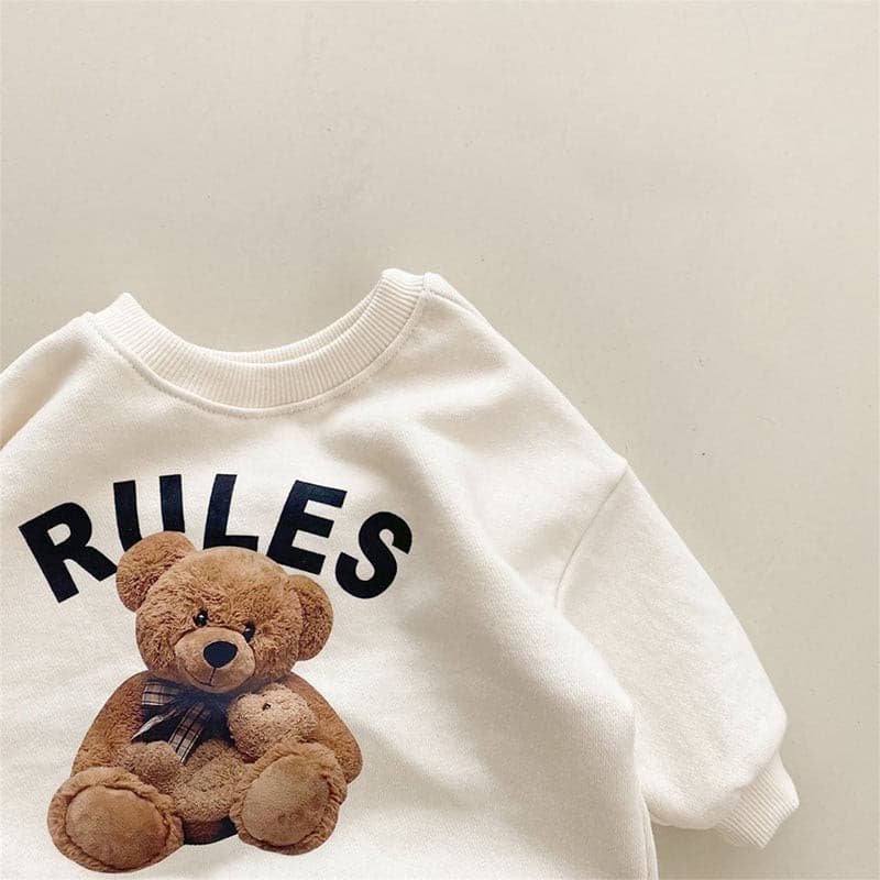 【BABY】テディベアーセットアップ CawaKomostore