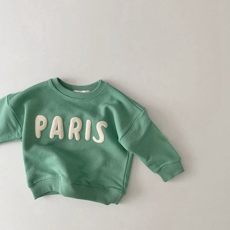 【BABY】PARISロゴスウェット