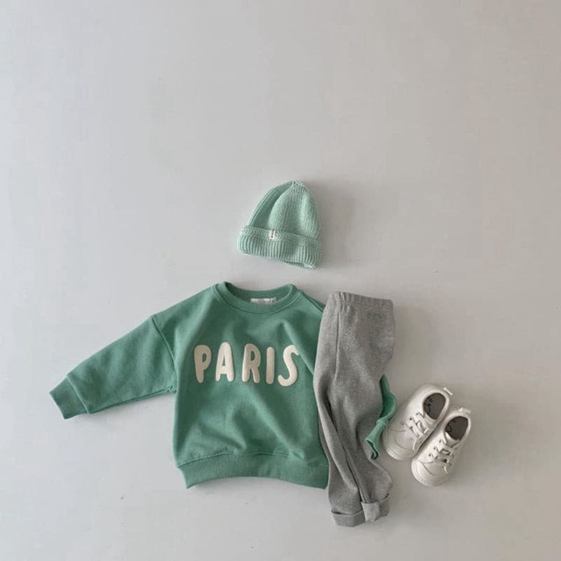 【BABY】PARISロゴスウェット