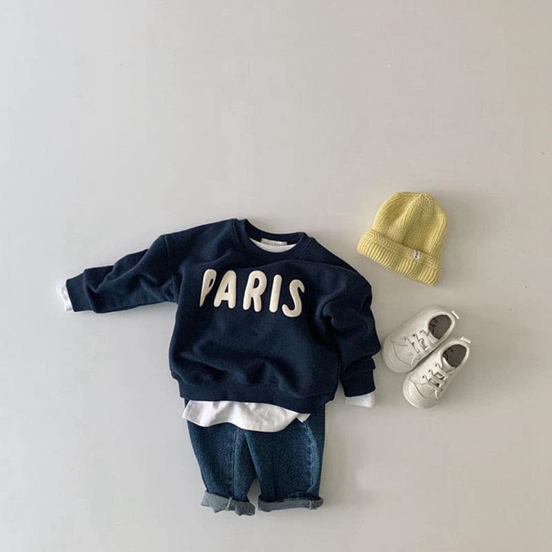 【BABY】PARISロゴスウェット