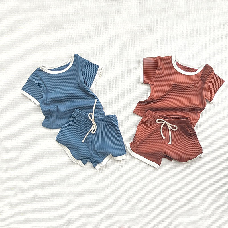 【BABY】 シンプルデザインさらふわセットアップ CawaKomostore