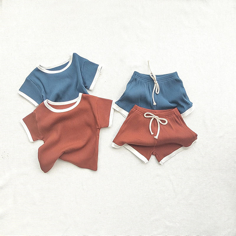 【BABY】 シンプルデザインさらふわセットアップ CawaKomostore